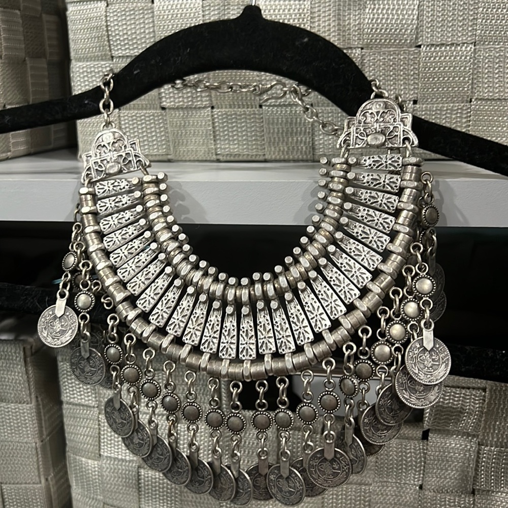 Vanessa Mooney coin necklace